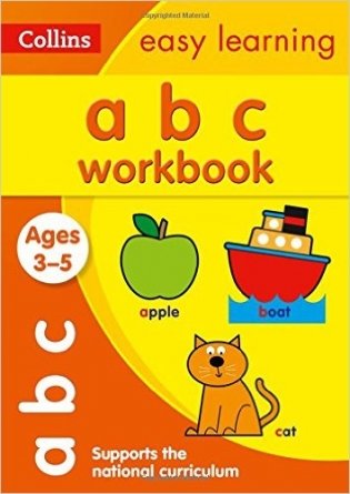 Collins Easy Learning Preschool – ABC Workbook Ages 3-5 фото книги