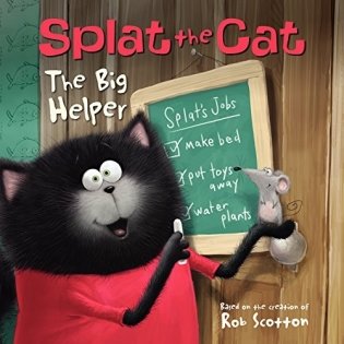 Splat the Cat: The Big Helper фото книги