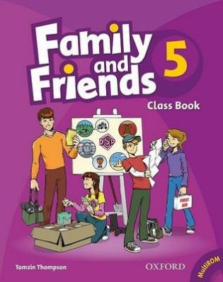 Family and Friends 5. Classbook (+ CD-ROM) фото книги
