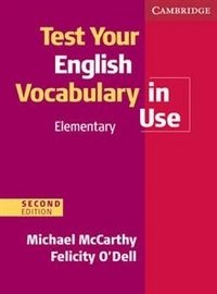 Test Your English Vocabulary in Use Elementary with Answers фото книги