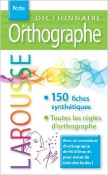 Dictionnaire d'orthographe Larousse poche фото книги