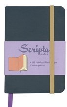 Scripta Notes. Small. Asphalt. Ruled Journal фото книги