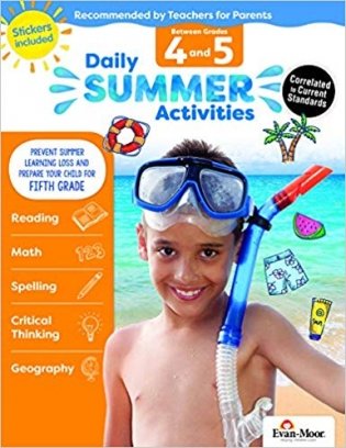 Daily Summer Activities: Grades 4-5 - Activity Book фото книги