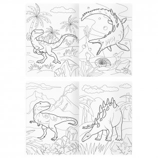 Раскраска А4, 16 стр., ТРИ СОВЫ "Для мальчиков" фото книги 9