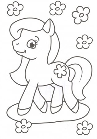 Раскраска. Крошки Пони фото книги 2