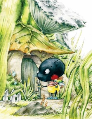 Крошка Букашка всем помогает! Сказки про дружбу. Книга для первого чтения фото книги 4