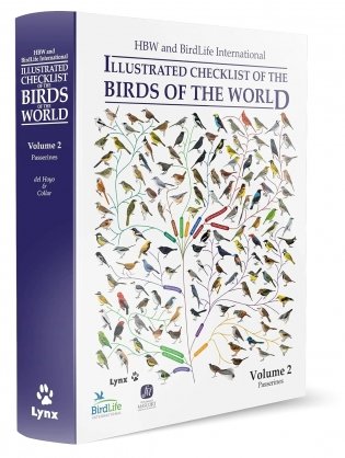 HBW and Birdlife International Illustrated Checklist of the Birds of the World Vol.2 фото книги 2