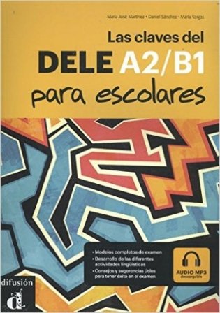 Las Claves del nuevo DELE escolar A1-B2 (+ CD-ROM) фото книги