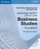 Cambridge IGCSE and O Level Business Studies Revised Coursebook фото книги маленькое 2