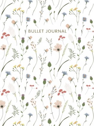 Блокнот в точку: Bullet Journal (полевые цветы) фото книги
