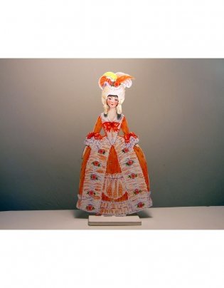 Игровой набор для девочек из картона. Кукла "Барышня" фото книги 2