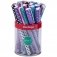 Ручка шариковая Berlingo "Funline XL. Dots" синяя, 0,7 мм, грип, рисунок на корпусе, ассорти. Арт. CBp_07373 фото книги маленькое 6