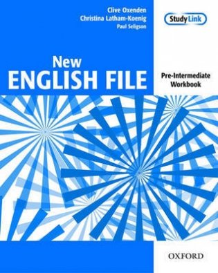 New English File Pre-Intermediate. Workbook without Key фото книги