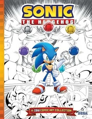 Sonic the Hedgehog: The IDW Comic Art Collection фото книги