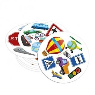 Настольная игра "Найди-схвати. Транспорт" фото книги 2