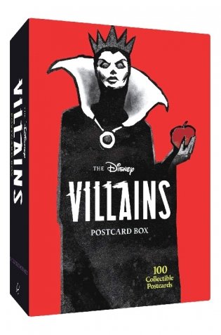 The Disney Villains. Postcard Box фото книги