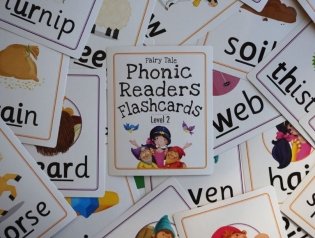Phonic Readers Age 4-6 Level 2: My First Phonic Readers Flashcards фото книги 2