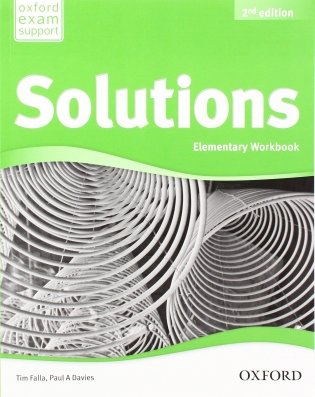 Solutions. Elementary Workbook фото книги