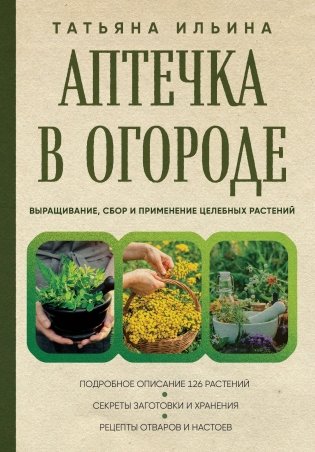 Аптечка в огороде. Выращивание, сбор и применение целебных растений фото книги