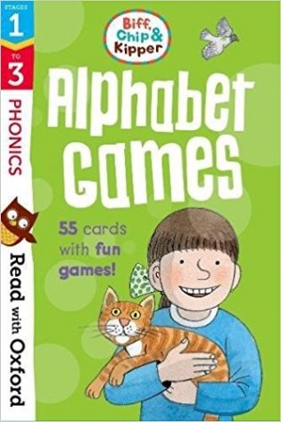 Read with Oxf: Stages 1-3. Biff, Chip and Kipper: Alphabet Games Flashcards фото книги