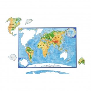 Магнитный пазл "Карта мира" фото книги 2