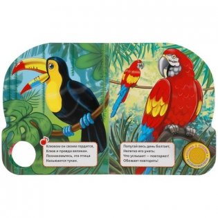 Удивительные животные (1 кнопка, 3 песенки) фото книги 3