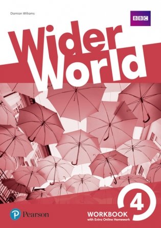 Wider World 4 WB + Online Homework Pack фото книги