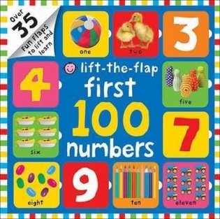 First 100 Numbers. Board book фото книги