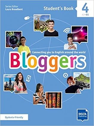 Bloggers 4. Student's Book + Delta Augmented + Online Extras фото книги