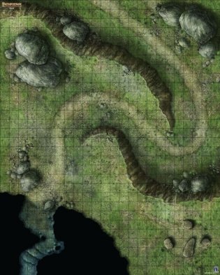 Игровое поле Pathfinder "Холмы" фото книги 2