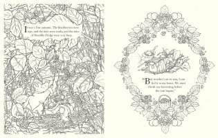 Brambly Hedge: Festive Colouring Book фото книги 4