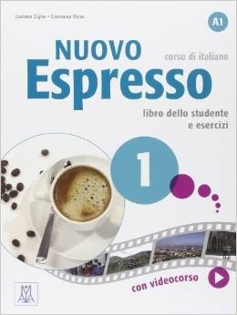 Nuovo espresso. Libro dello studente e esercizi. Corso di italiano A1 (libro + DVD multimediale) (+ DVD) фото книги