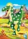 Мозаика из пуговиц "Динозавр в пустыне", А5 фото книги маленькое 2