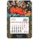 Магнит с календарным блоком на 2021 год "Палехская роспись", 95х145 мм фото книги маленькое 2