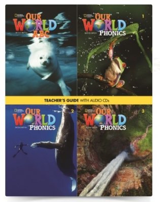 Our World Phonics 1-3 + Teacher's Guide (+ Audio CD) фото книги