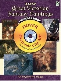 120 Great Victorian Fantasy Paintings (+ CD-ROM) фото книги