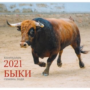 Календарь настенный перекидной на 2021 год "Символ года. Дизайн 2" фото книги