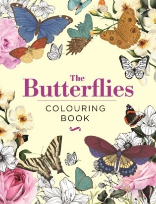 The Butterflies Colouring Book фото книги
