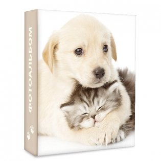 Фотоальбом "Puppies and kittens" (100 фотографий фото книги