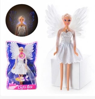 Кукла Defa Luсy «Ангел» со светящимися крыльями (29 см) фото книги 4