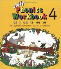 Jolly Phonics Workbook 4 фото книги
