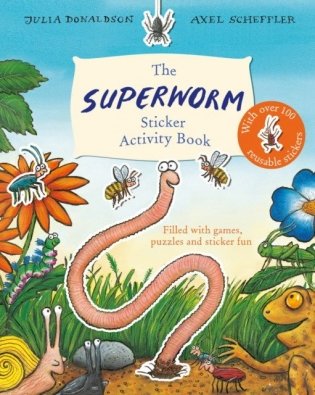 The Superworm. Sticker Activity Book фото книги