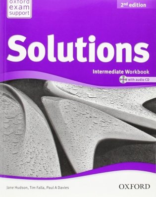 Solutions: Intermediate: Workbook and Audio CD Pack (+ Audio CD) фото книги