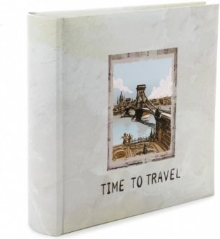 Фотоальбом "Time to travel", 200 фото, 10x15 см фото книги
