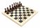 Набор большой 2 в 1 большой "Шахматы гроссмейстерские + шашки деревянные", с доской фото книги маленькое 2