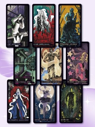 Таро культовых героев (78 карт и руководство к колоде) фото книги 6