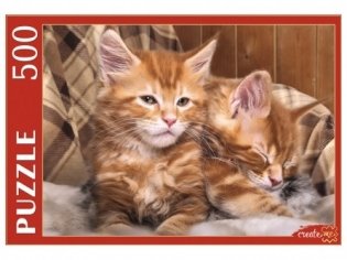 Пазл "Рыжие котята Мейн-куна", 500 элементов фото книги