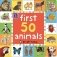First 50 Animals. Board book фото книги маленькое 2