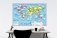 Карта-раскраска настенная "Карта мира. Динозавры" фото книги маленькое 6