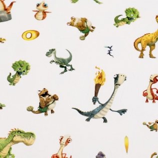 Альбом наклеек "Гигантозавр. Удивительные динозавры" (100 наклеек) фото книги 5